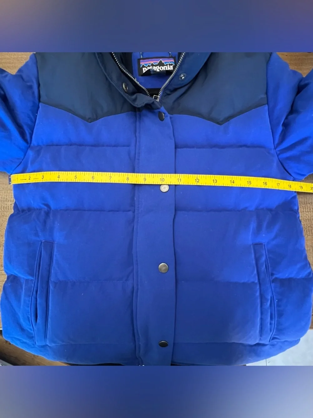 Patagonia Mushroom Print Bivy Jacket Down Coat XS
